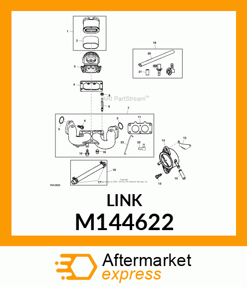 LINK, THROTTLE M144622