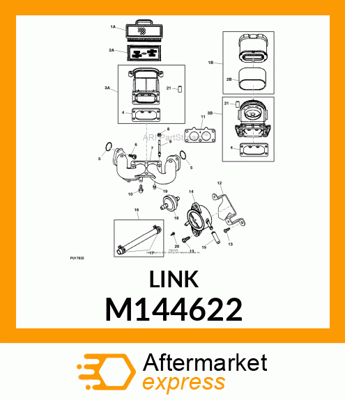 LINK, THROTTLE M144622