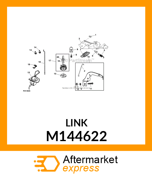 LINK, THROTTLE M144622