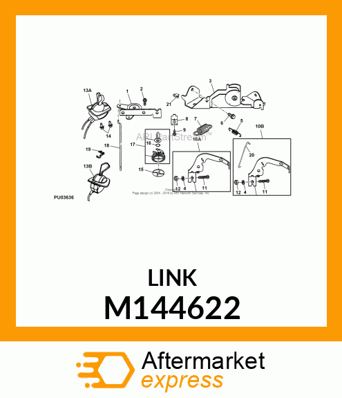 LINK, THROTTLE M144622