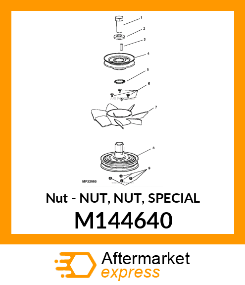 Nut M144640