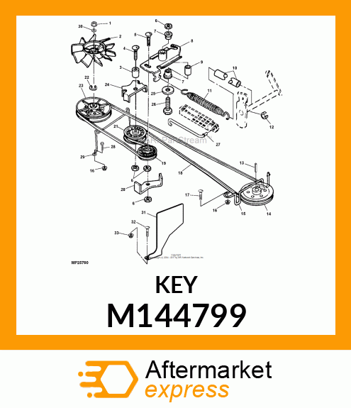 KEY, PARALLEL M144799