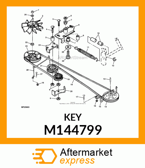 KEY, PARALLEL M144799