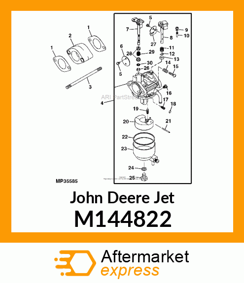 JET,MAIN,#110,CYL#2 M144822