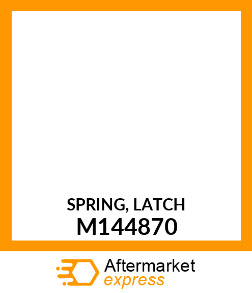 SPRING, LATCH M144870