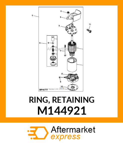 RING, RETAINING M144921