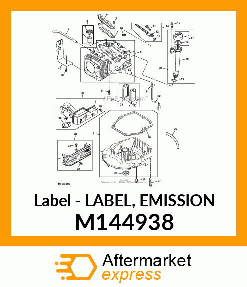 Label - LABEL, EMISSION M144938