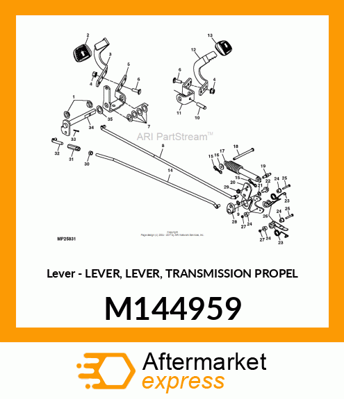 Lever M144959