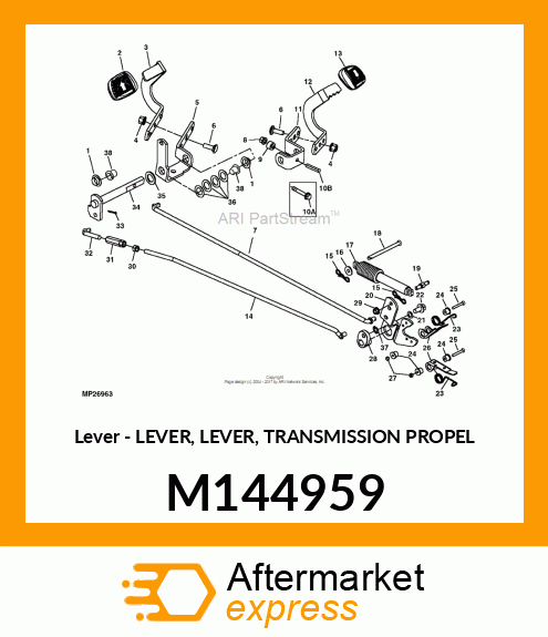 Lever M144959