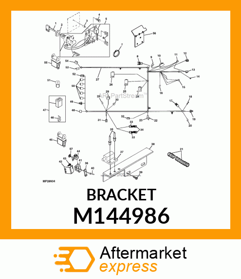 Bracket M144986