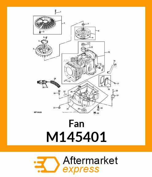 Fan M145401