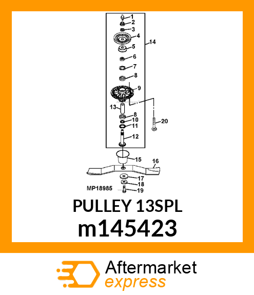 SHEAVE, 48 m145423