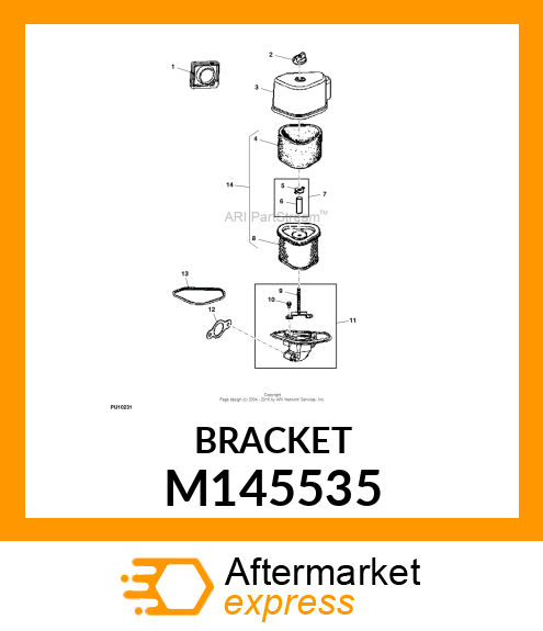 WING NUT, NUT, WING M145535