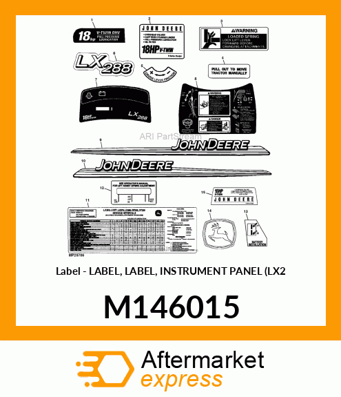 Label M146015