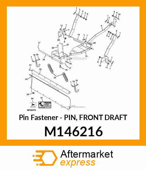 Pin Fastener M146216