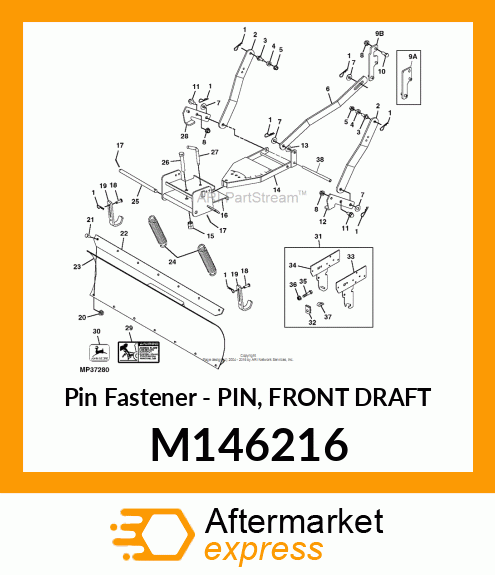 Pin Fastener M146216