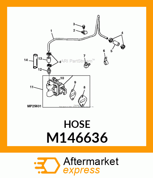 Fuel Line M146636