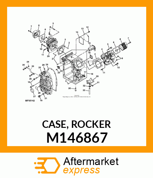 CASE, ROCKER M146867