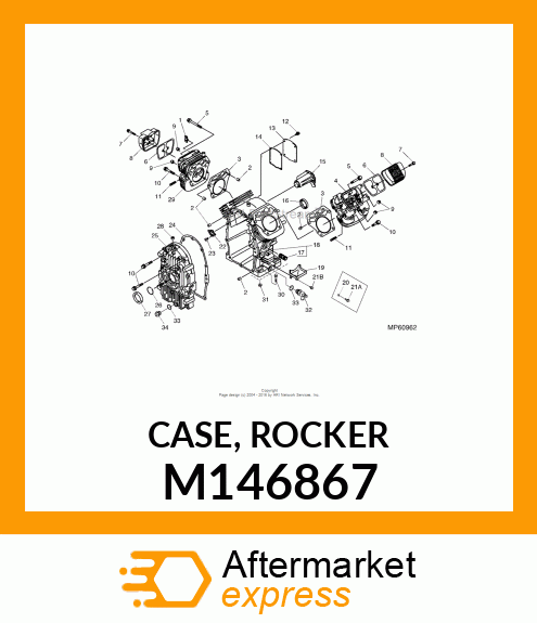 CASE, ROCKER M146867