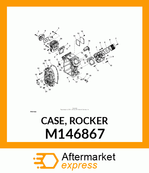 CASE, ROCKER M146867