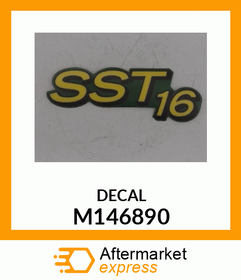 LABEL, MODEL ID SST 16 M146890