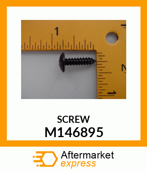 SCREW, ROUND HEAD, 4.8 X 19 M146895