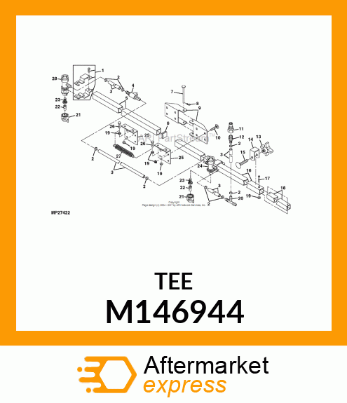 FITTING, END TIP M146944