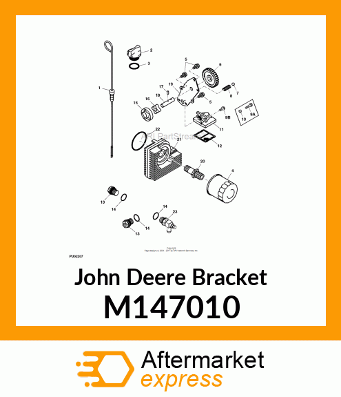 BRACKET M147010