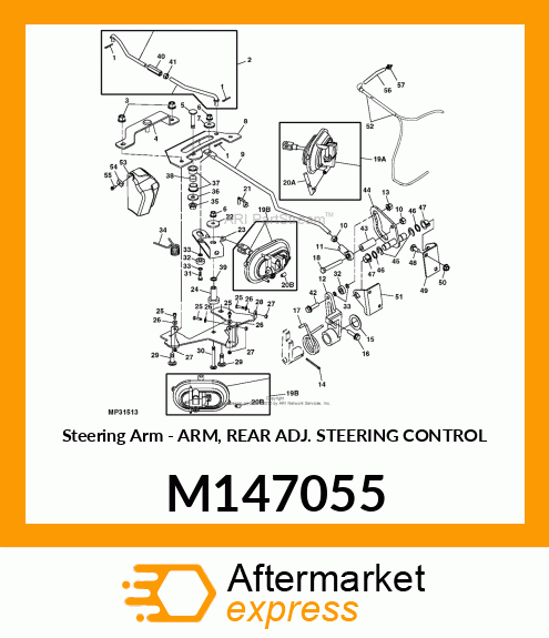 Steering Arm M147055