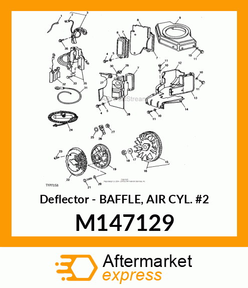 Deflector M147129