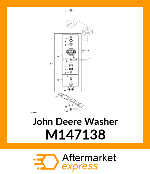 WASHER, BLADE M147138