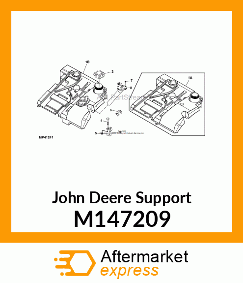 SUPPORT, FUEL TANK M147209