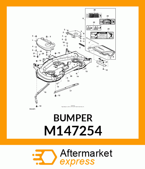 STOP, RUBBER IDLER (48C/54C/62C) M147254