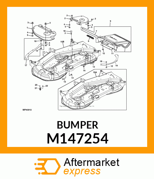 STOP, RUBBER IDLER (48C/54C/62C) M147254