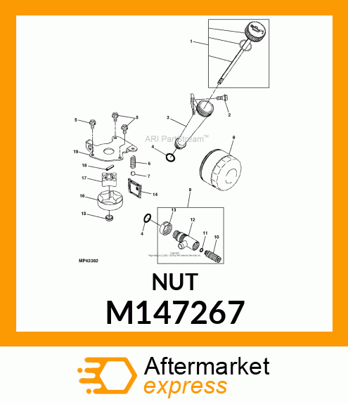 NUT M147267