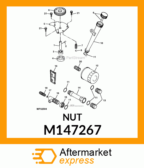 NUT M147267