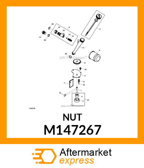 NUT M147267