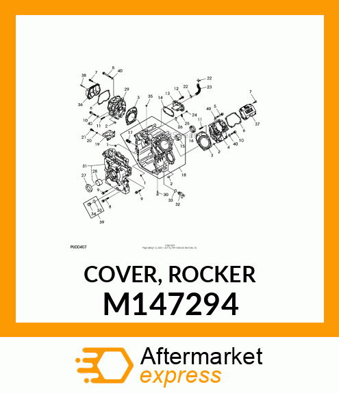 COVER, ROCKER M147294
