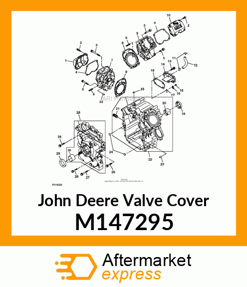 COVER, ROCKER M147295