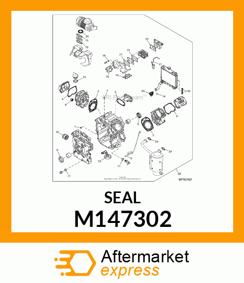 SEAL, OIL M147302