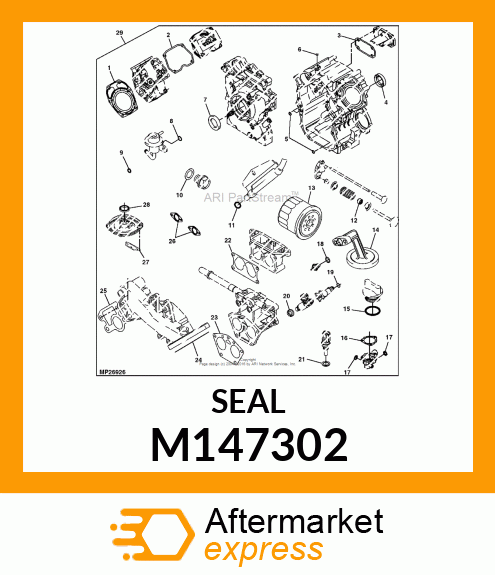 SEAL, OIL M147302