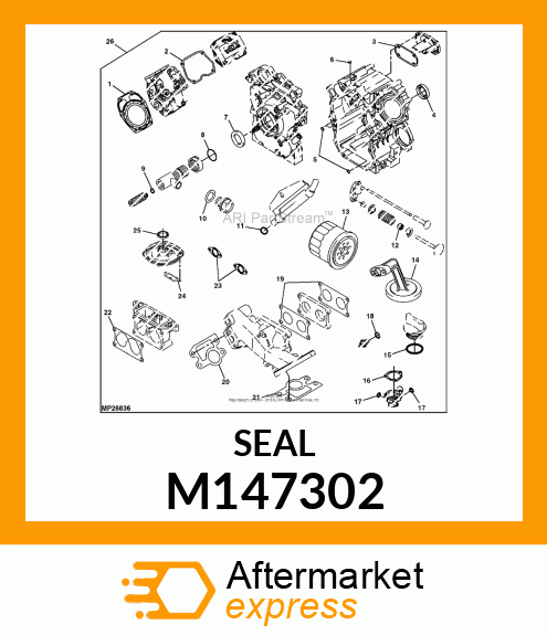 SEAL, OIL M147302