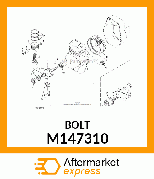 BOLT, 7 X 35.2 M147310