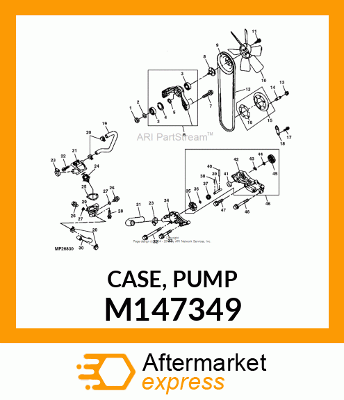 CASE, PUMP M147349