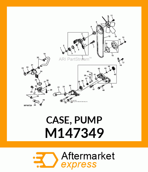 CASE, PUMP M147349