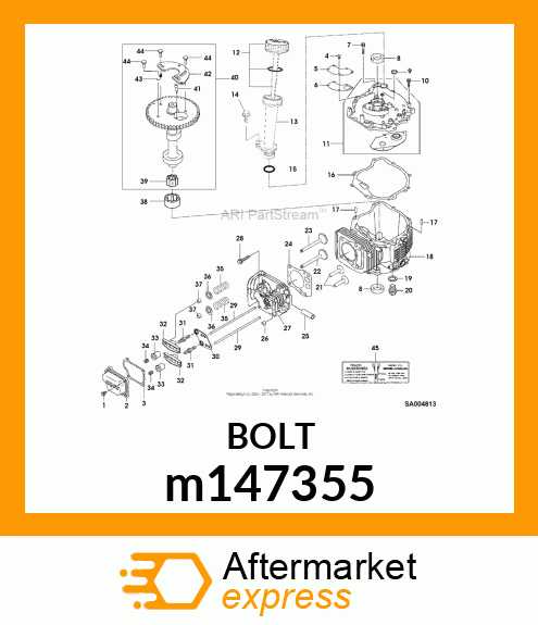 SCREW, FLANGED, METRIC m147355