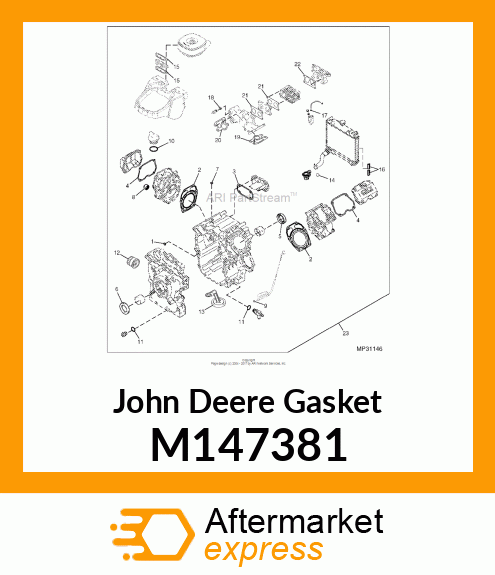 GASKET, INTAKE MANIFOLD M147381