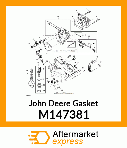 GASKET, INTAKE MANIFOLD M147381