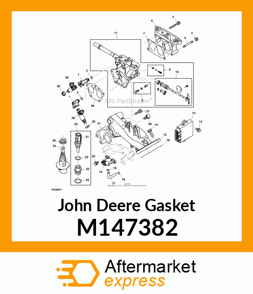 GASKET, INTAKE MANIFOLD M147382