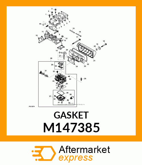 GASKET, CHAMBER M147385